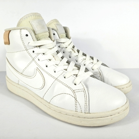Nike Shoes - Nike Court Royale 2 Mid Womens Size 6.5 Shoes Athletic Sneakers White CT1725-100